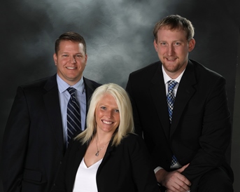 Pilot Grove Investment Services Team Photo, Financial Advisors Brian Jones, Tracy Parks, and Jordan Sathoff