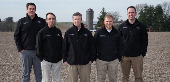 Pilot Grove Savings Bank Home Office Loan Officers. Isaac Richter, Jeff James, Matt Morrison, Dayln Dick and Jordan Kramer